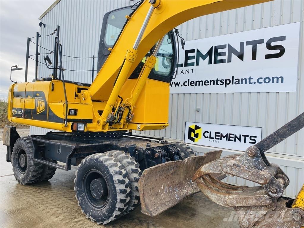 JCB JS160W Gravemaskiner på larvebånd