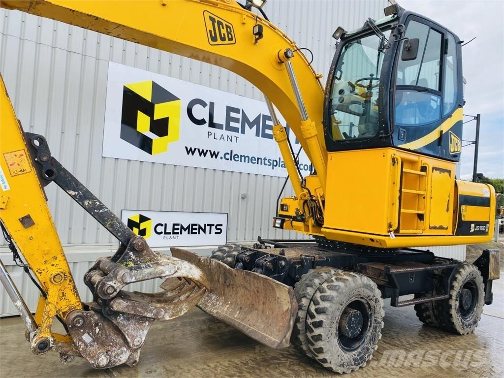 JCB JS160W Gravemaskiner på larvebånd