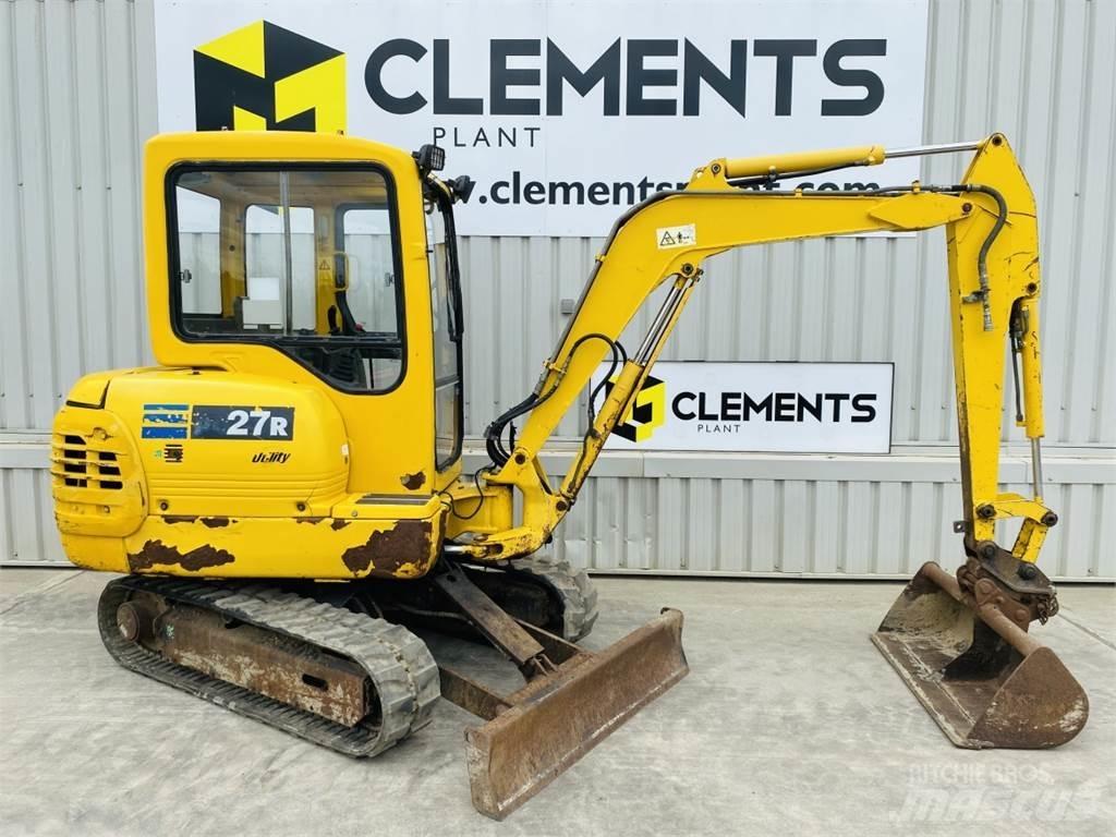 Komatsu PC27R-8 Minigravemaskiner