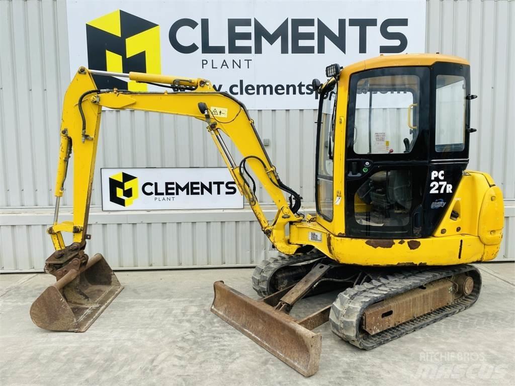 Komatsu PC27R-8 Minigravemaskiner
