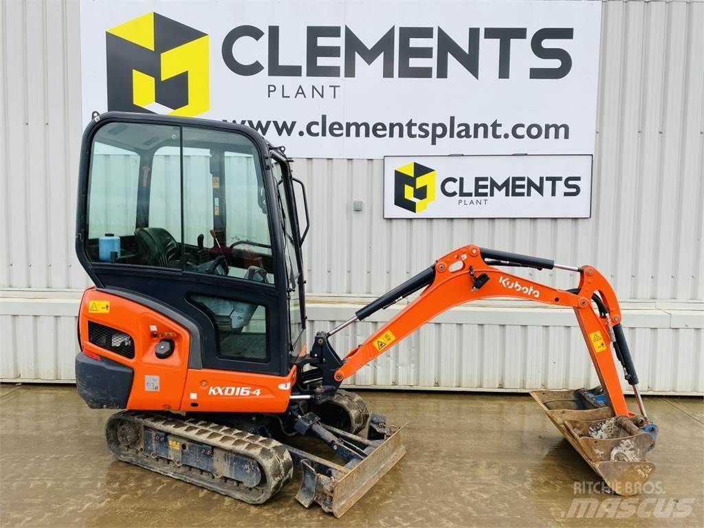 Kubota KX016-4 Minigravemaskiner