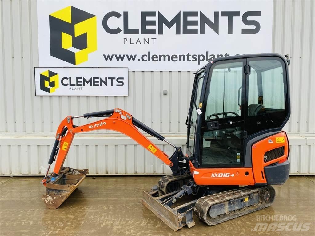 Kubota KX016-4 Minigravemaskiner