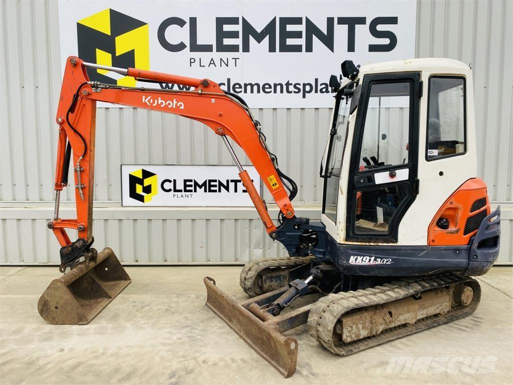 Kubota KX91-3a2 Minigravemaskiner