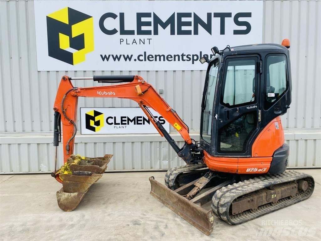 Kubota U25-3EU Minigravemaskiner