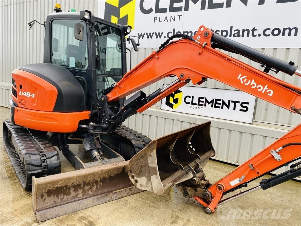 Kubota U48-4 Midi-gravemaskiner 7t - 12t