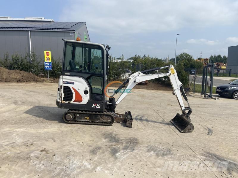 Bobcat E19 Gravemaskiner på hjul