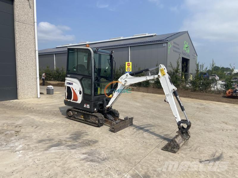 Bobcat E19 Gravemaskiner på hjul