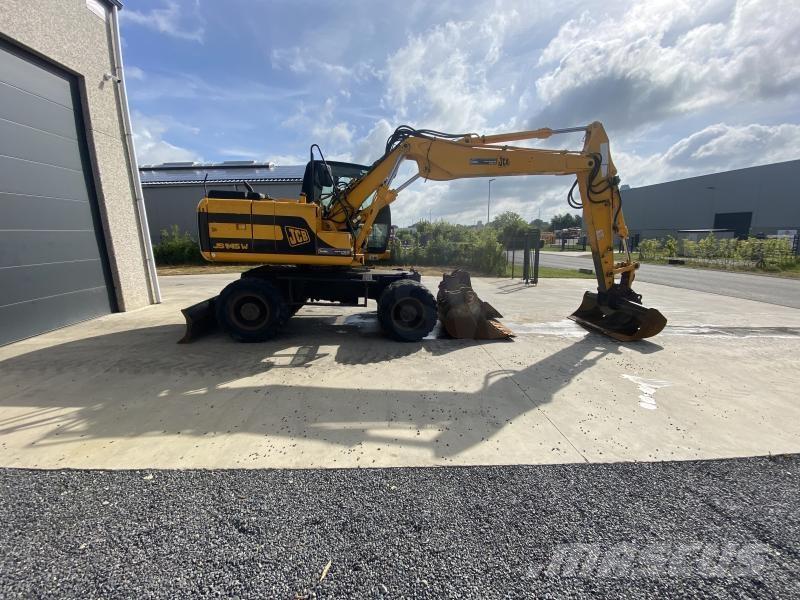 JCB JS145W Gravemaskiner på hjul