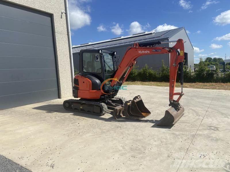 Kubota U36-4 Gravemaskiner på hjul