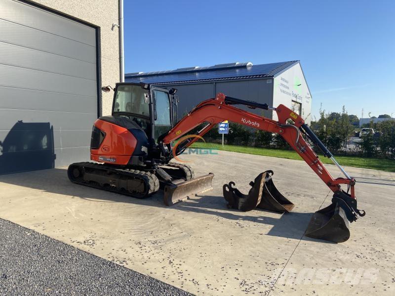 Kubota U50-5 Gravemaskiner på hjul