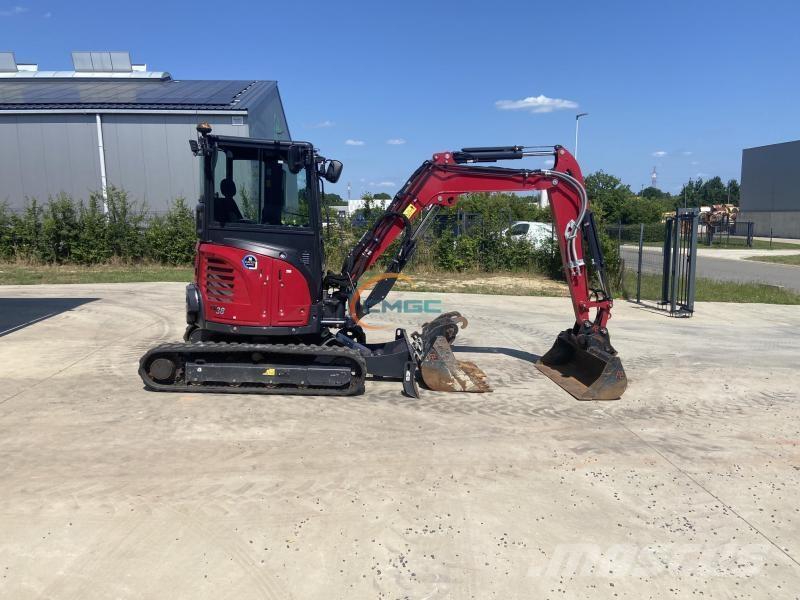 Yanmar VIO38-6 Gravemaskiner på hjul