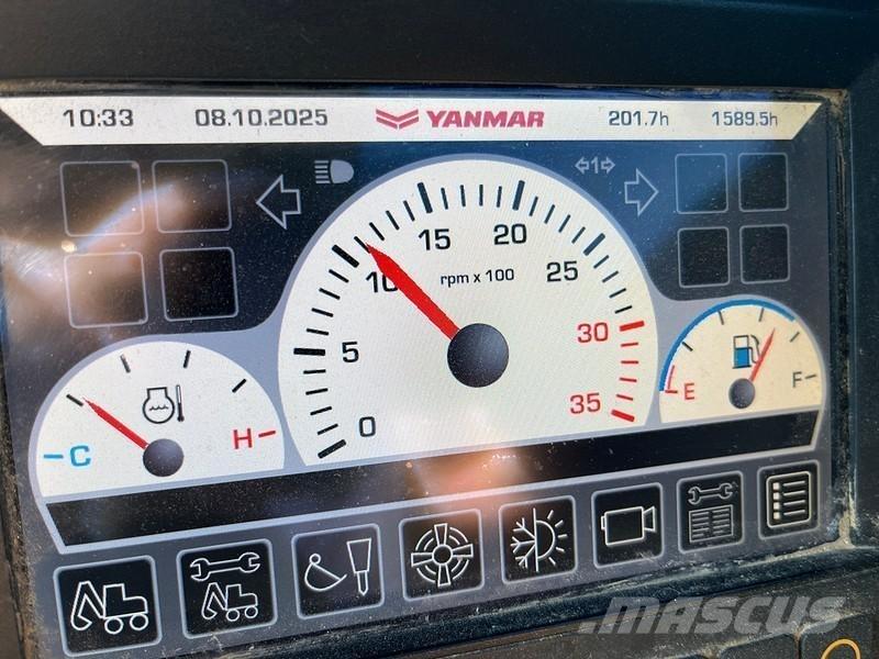 Yanmar SV120 Gravemaskiner på larvebånd