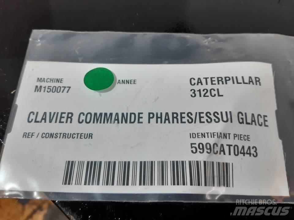 CAT 312CL Kabiner og interiør