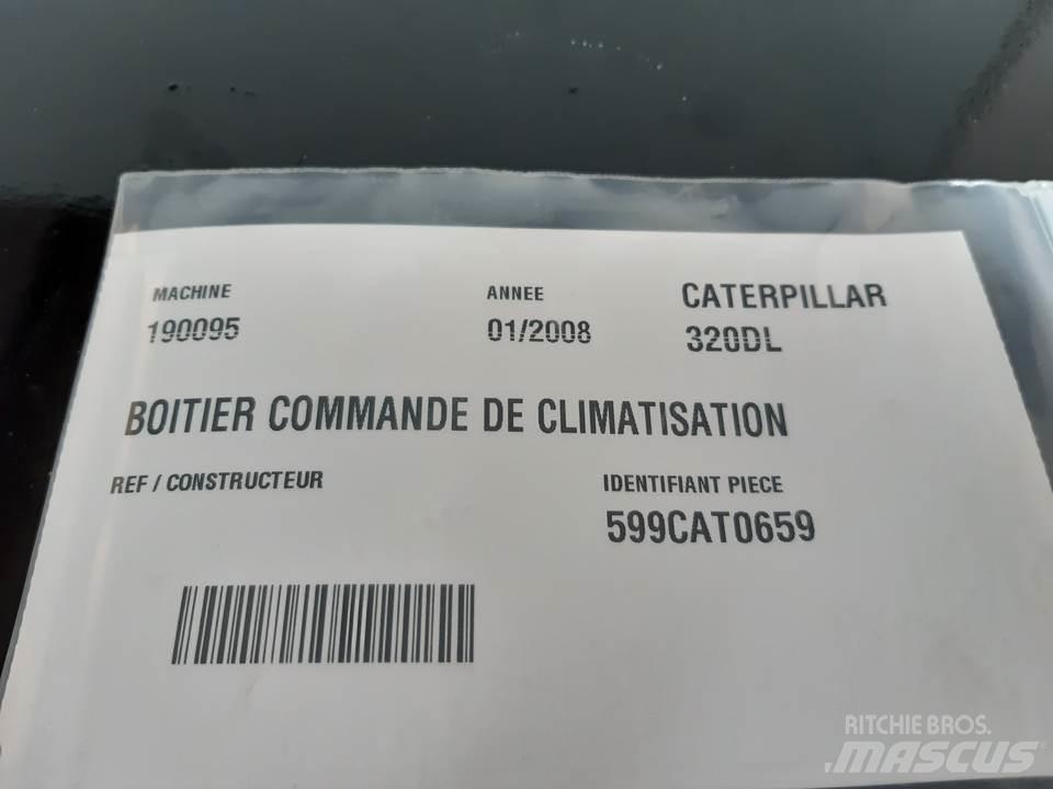 CAT 320DL Kabiner og interiør