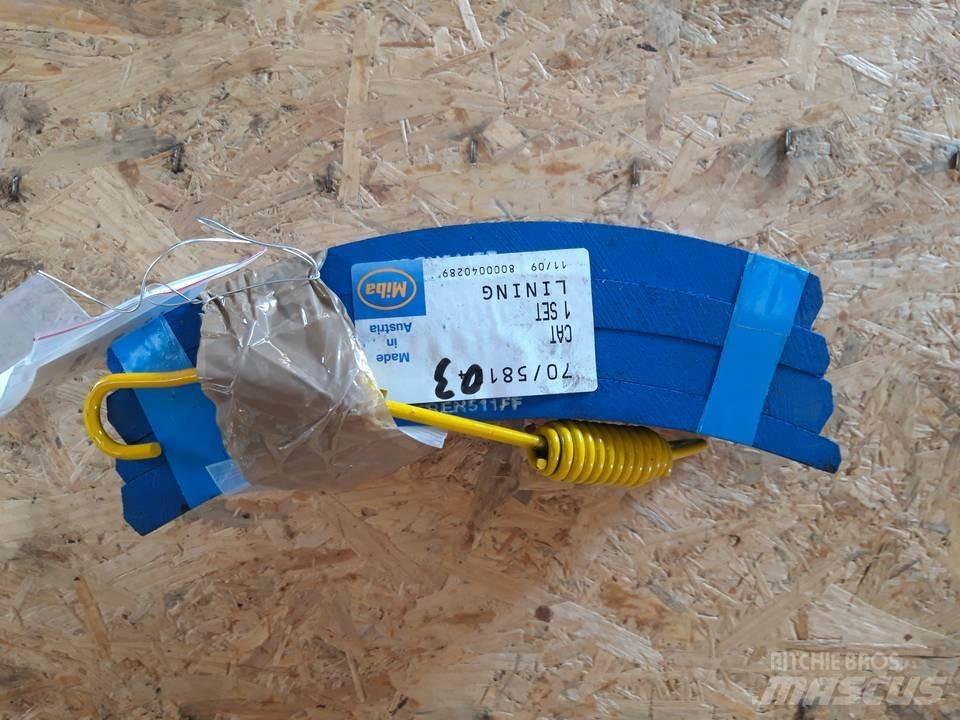 CAT 966D Bånd, kæder og understel