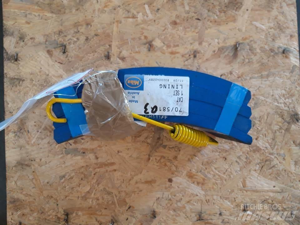 CAT 966D Bånd, kæder og understel