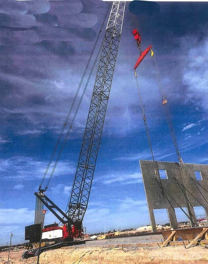 Demag CC 2200 Kraner på larvebånd