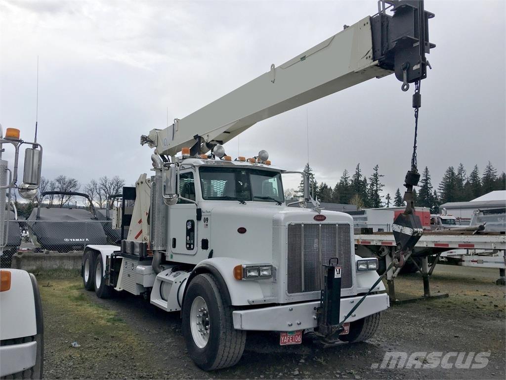 National 680E Lastbil med kran
