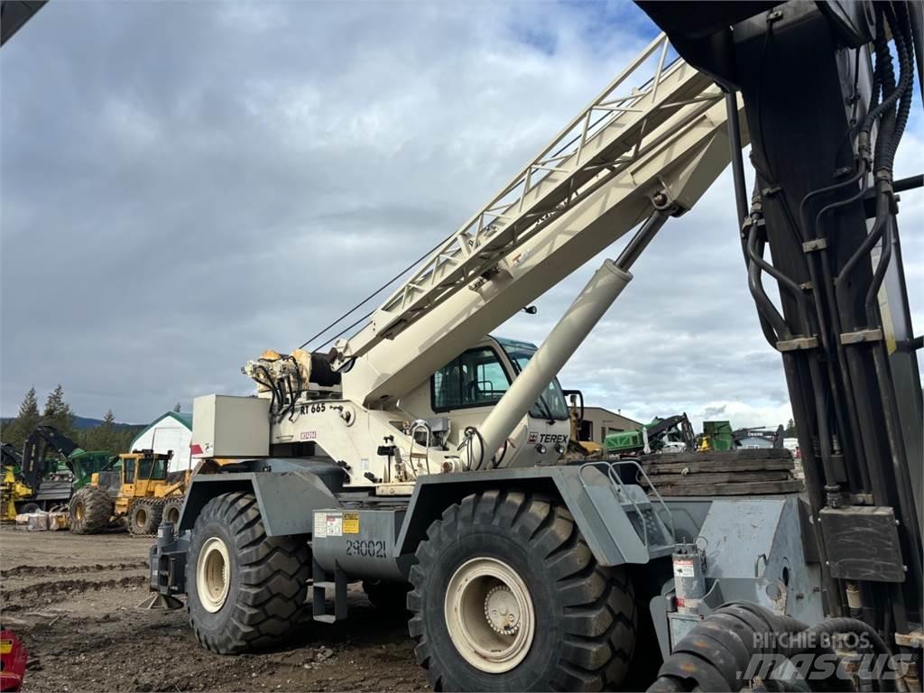Terex RT 665 Kraner til hårdt terræn