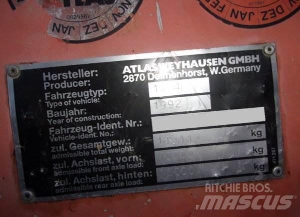 Atlas 1304 Gravemaskiner på hjul