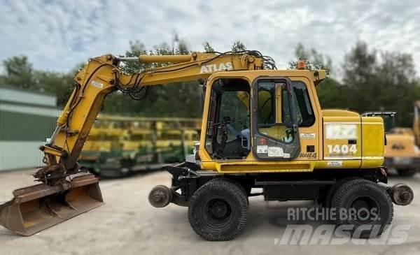 Atlas 1404 KZW Awe4 Gravemaskiner på hjul