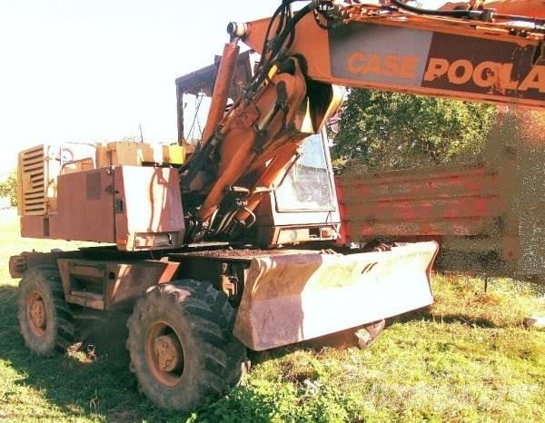 CASE 688 (Poclain) Gravemaskiner på hjul