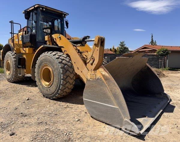 CAT 962 M +Topcon Læssemaskiner på hjul