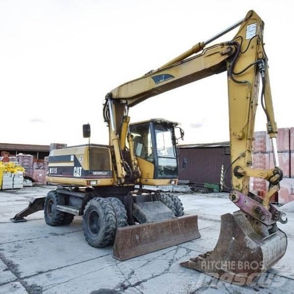 CAT M 315 Gravemaskiner på hjul