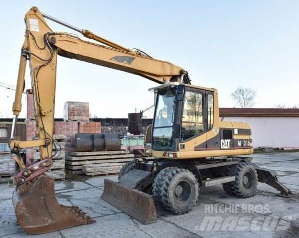 CAT M 315 Gravemaskiner på hjul