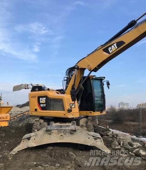 CAT M317 F Gravemaskiner på hjul