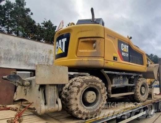 CAT M317 F Gravemaskiner på hjul