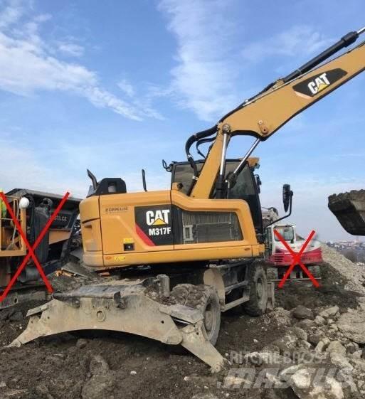 CAT M317 F Gravemaskiner på hjul