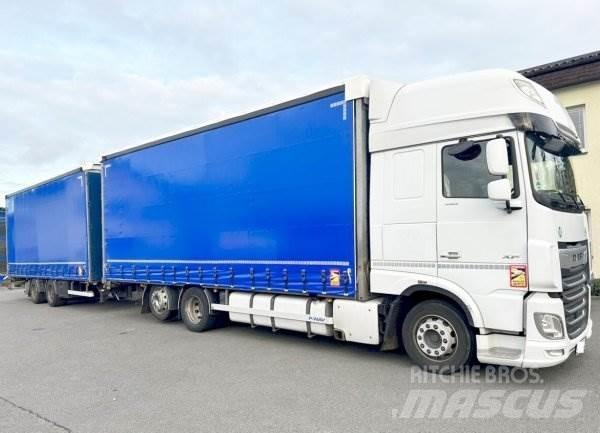 DAF XF 106.480 +Panav Anhænger med lad/Flatbed
