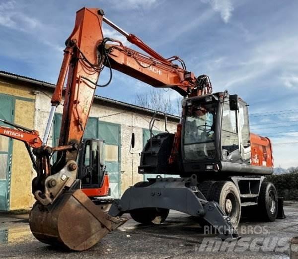 Hitachi ZX 170W-3 Gravemaskiner på hjul