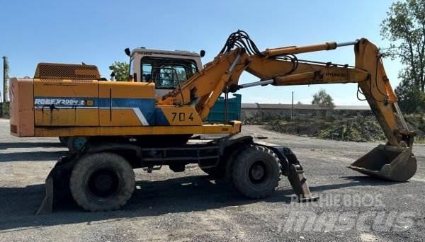 Hyundai Robex 200 W-2 Gravemaskiner på hjul
