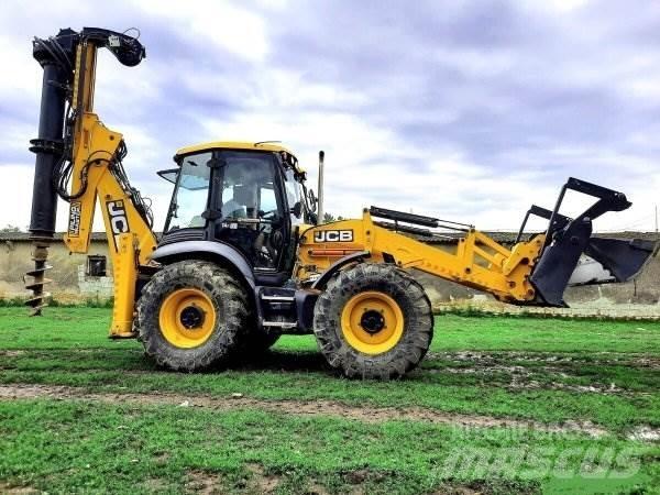 JCB 4CX +Piling Master Rendegravere