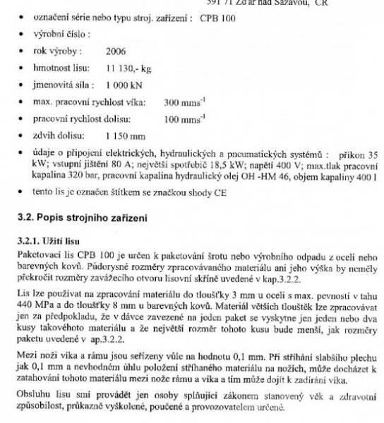  _JINÉ (CZ) ŽĎAS - CPB 100 Knusere - anlæg