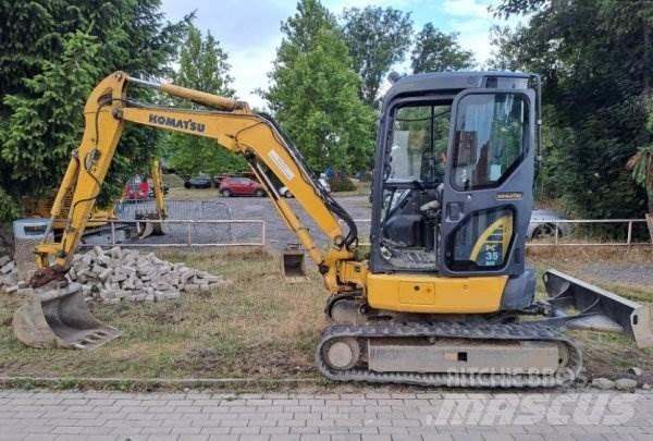 Komatsu PC 35 MR-3 Minigravemaskiner