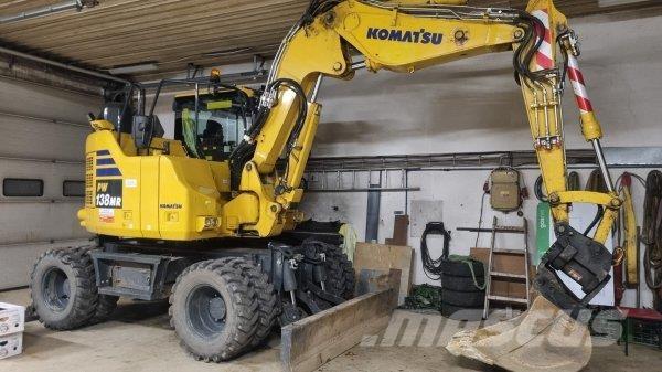 Komatsu PW 138 MR Gravemaskiner på hjul