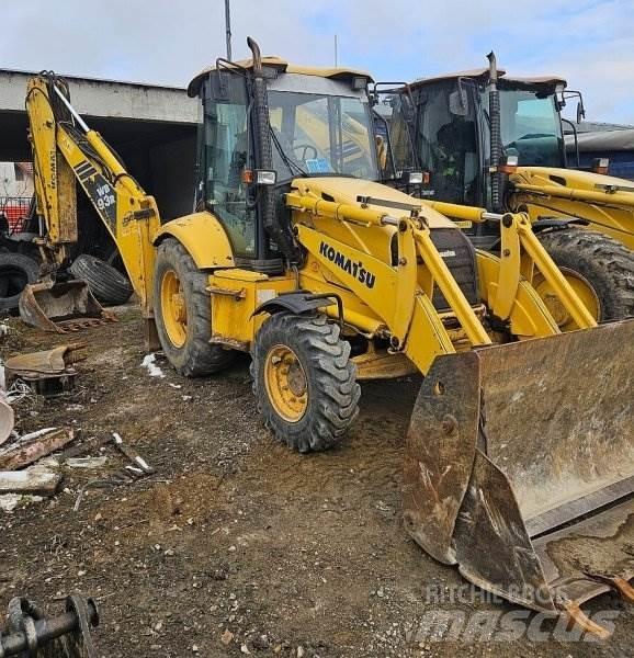 Komatsu WB 93 R Rendegravere