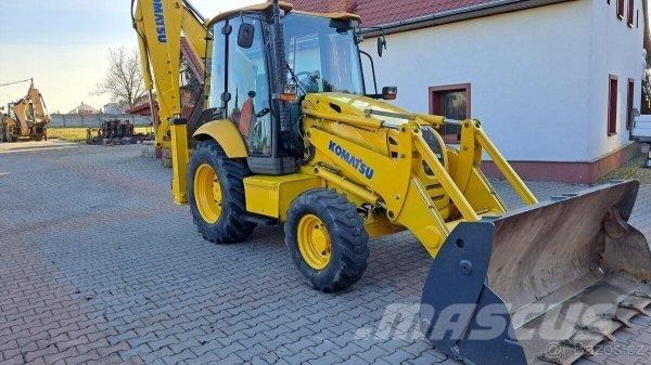 Komatsu WB 93 R Rendegravere
