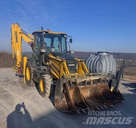 Komatsu WB 97R-8 Rendegravere
