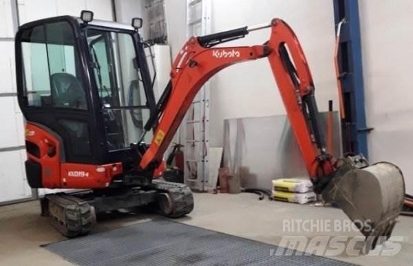 Kubota KX 019-4 Minigravemaskiner