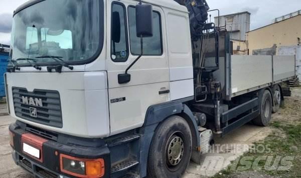 MAN 26.364 +Hiab 200 C Lastbil med kran