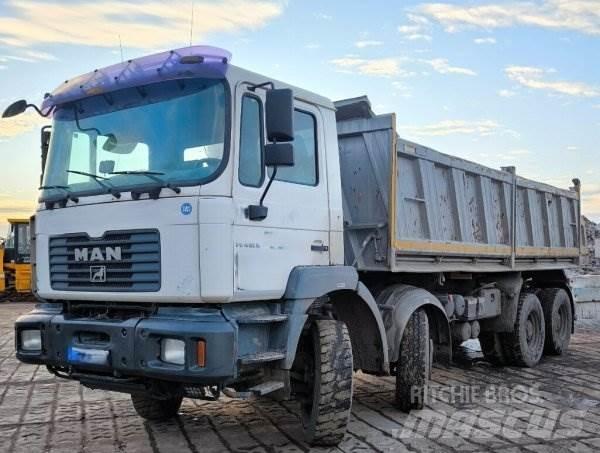 MAN FE 410 A Lastbiler med tip