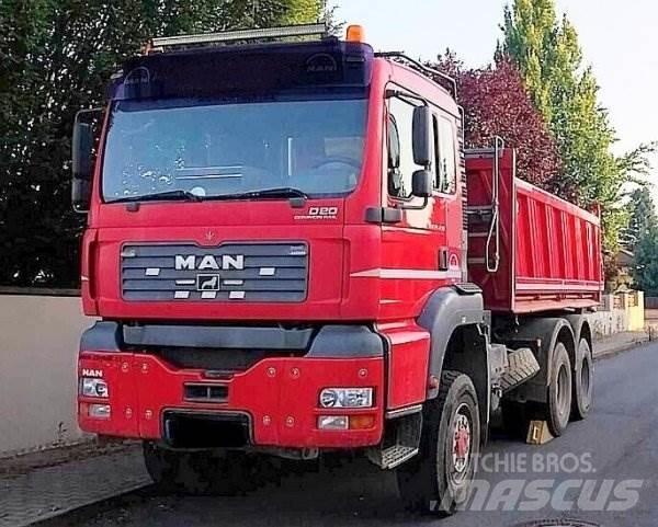 MAN TGA 26.430 Lastbiler med tip