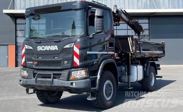 Scania G 500 XT Lastbiler med tip