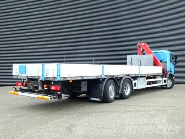 Scania P320 + Effer Lastbil med kran