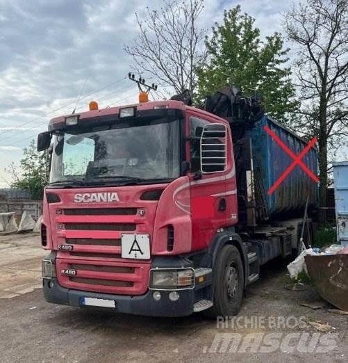 Scania R480 +MEC Lastbil med kran