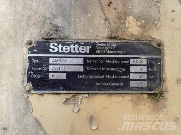 Stetter AM 6 SH Betonbiler